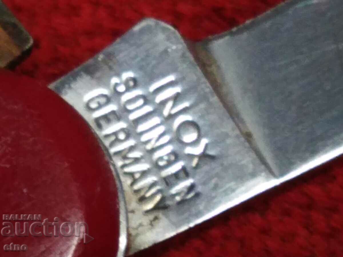 OLD GERMAN POCKET KNIFE-SOLINGEN, SOLINGEN with price 35.00 BGN | € 17.90 OLD GERMAN POCKET KNIFE-SOLINGEN, SOLINGEN with price 35.00 BGN | € 17.90