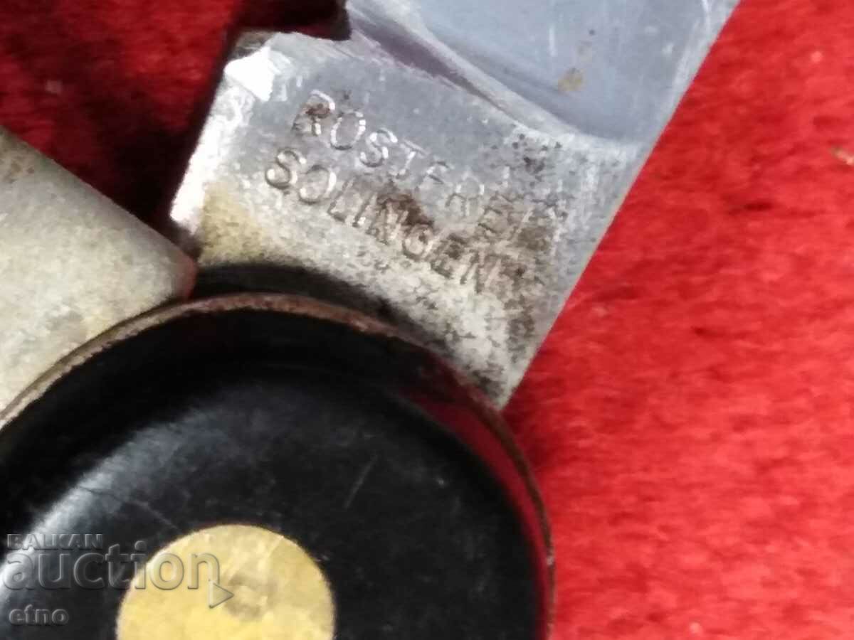 OLD GERMAN POCKET KNIFE-SOLINGEN, SOLINGEN with price 30.00 BGN | € 15.34 OLD GERMAN POCKET KNIFE-SOLINGEN, SOLINGEN with price 30.00 BGN | € 15.34