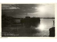 Παλιά καρτ ποστάλ - Lom, ηλιοβασίλεμα
