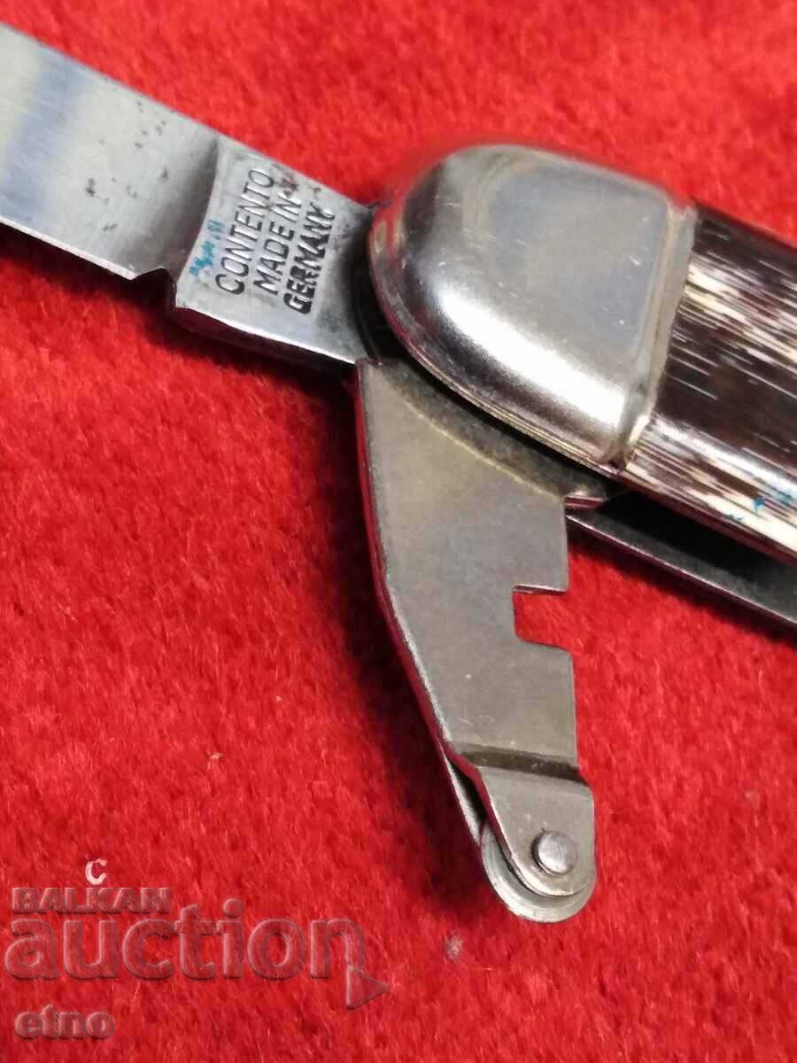 Delivery of OLD GERMAN POCKET KNIFE-CONTENTO Delivery of OLD GERMAN POCKET KNIFE-CONTENTO
