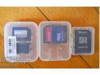 Memory card and adapters