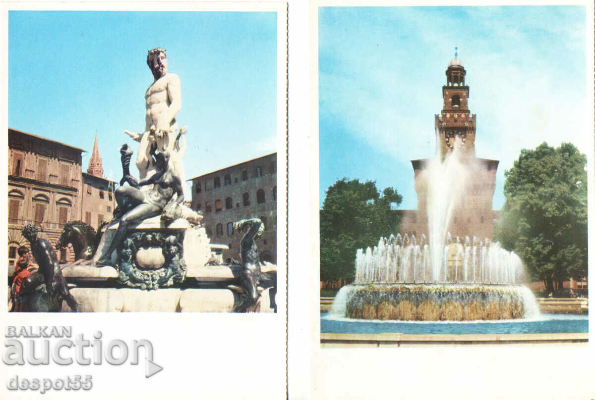 Italy - Series "Fountains". with price 3.50 BGN | € 1.79 Italy - Series "Fountains". with price 3.50 BGN | € 1.79