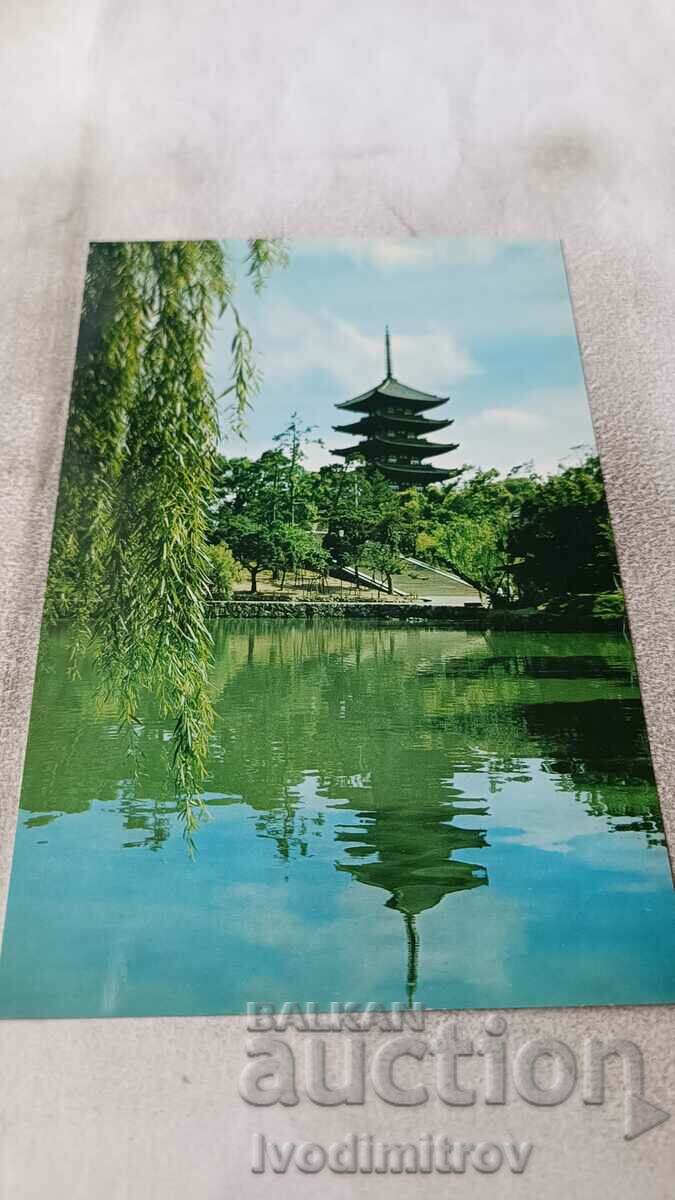 Пощенска картичка Nara Sarusawa Pond