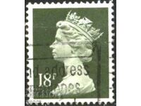 Ștampilată Regina Elisabeta a II-a 1984 a Marii Britanii