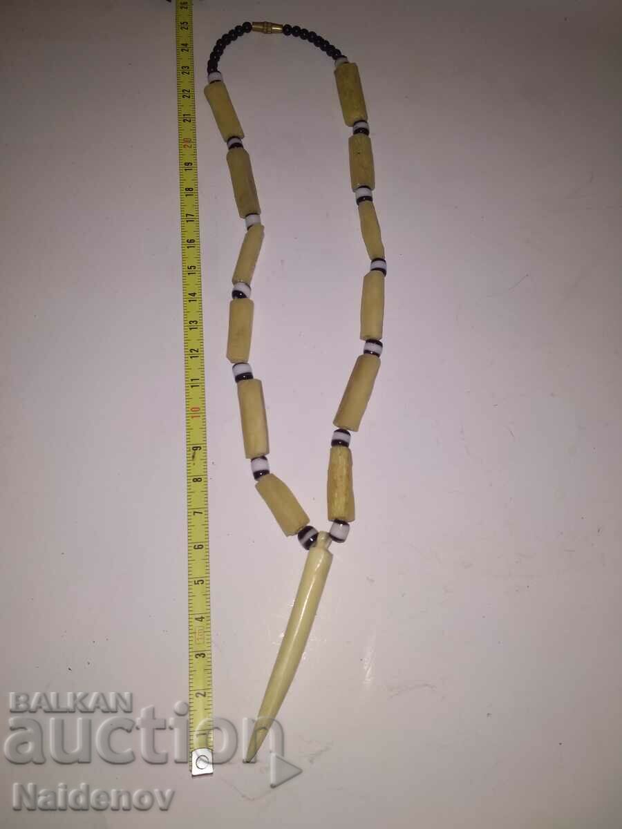 Necklace Bone choker necklace