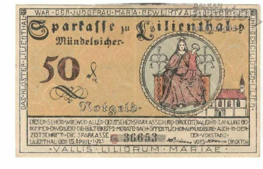 Germany Notgeld 50 pfennig 1921