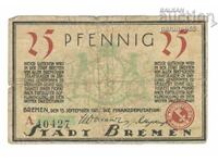 Германия Notgeld 25 пфенига 1921 година