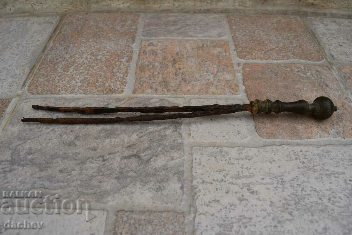 Auction Very Old Harbia with bronze handle Pishtov Shotgun Shompol Auction Very Old Harbia with bronze handle Pishtov Shotgun Shompol