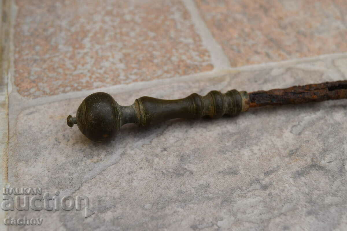 Very Old Harbia with bronze handle Pishtov Shotgun Shompol - 6 Very Old Harbia with bronze handle Pishtov Shotgun Shompol - 6
