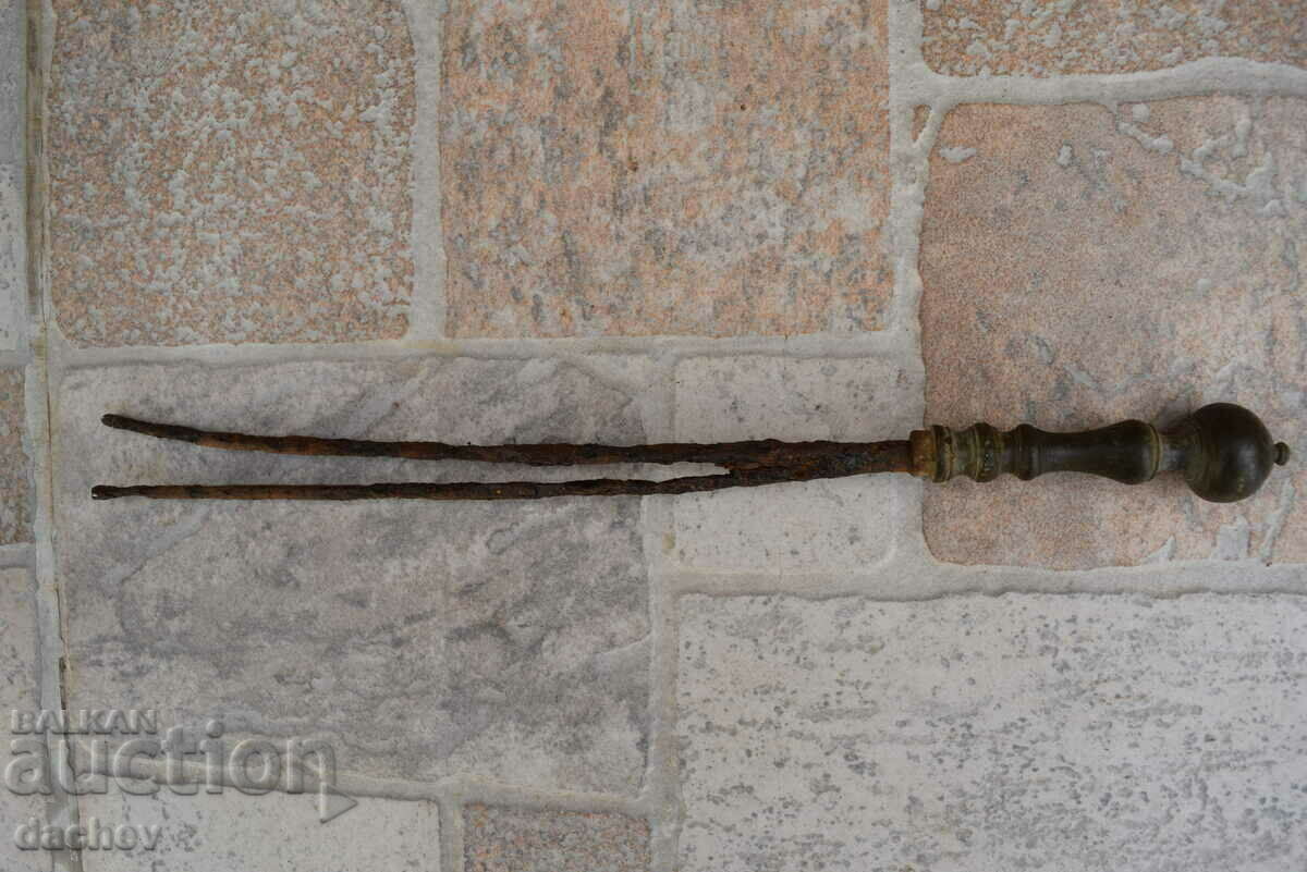 Very Old Harbia cu mâner de bronz Pishtov Shotgun Shompol