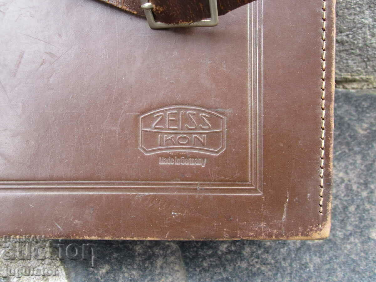 ZEISS IKON old German photographic leather bag box - 5 ZEISS IKON old German photographic leather bag box - 5