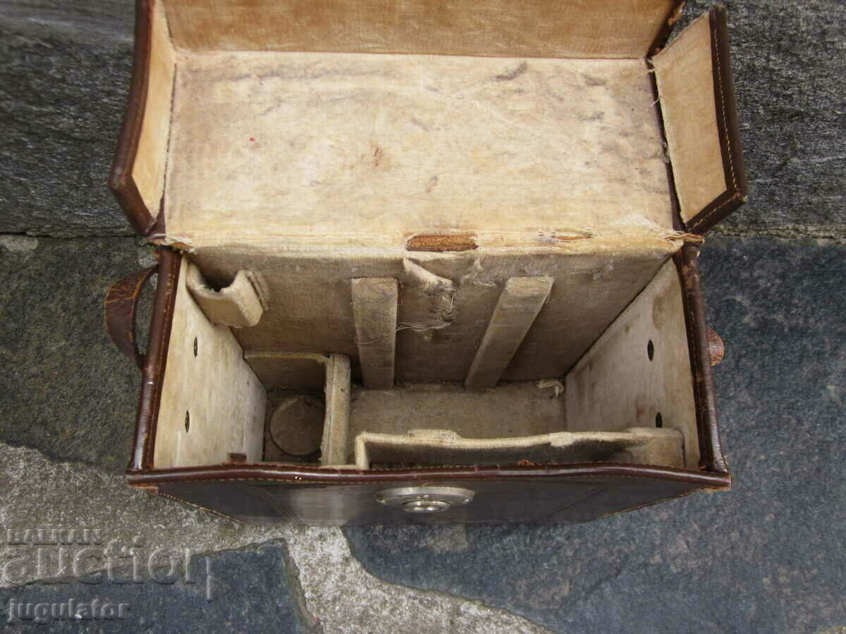 ZEISS IKON old German photographic leather bag box - 6 ZEISS IKON old German photographic leather bag box - 6