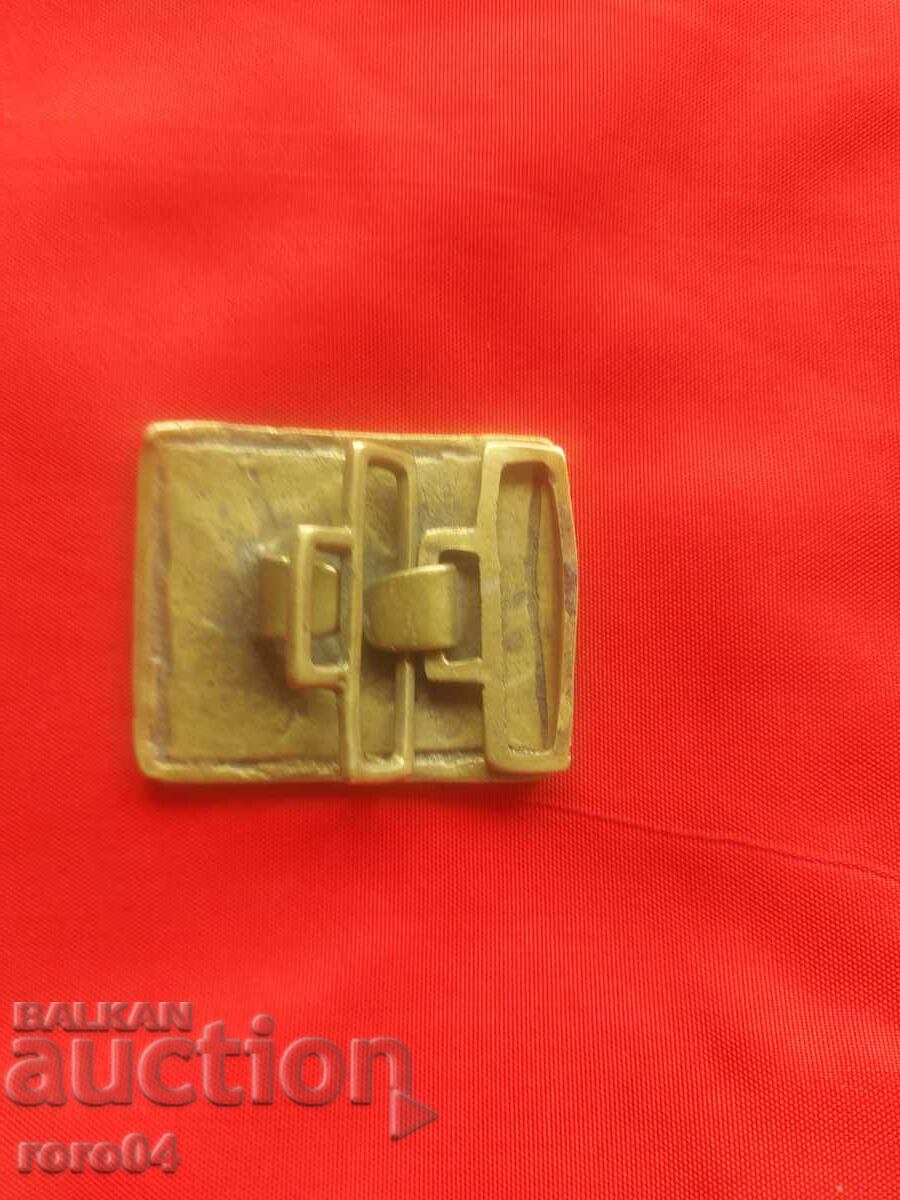Railway - BRONZE BUCKLE - BELT - 5 Railway - BRONZE BUCKLE - BELT - 5