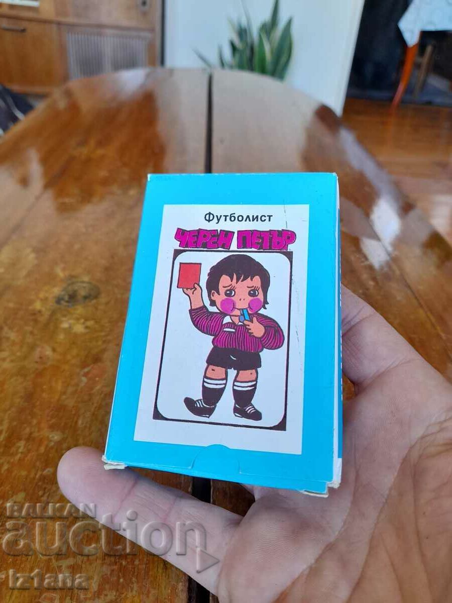 Παλιά χαρτιά Μαύρος Πήτερ Ποδοσφαιριστής με τιμή 33.00 BGN | € 16.87 Παλιά χαρτιά Μαύρος Πήτερ Ποδοσφαιριστής με τιμή 33.00 BGN | € 16.87