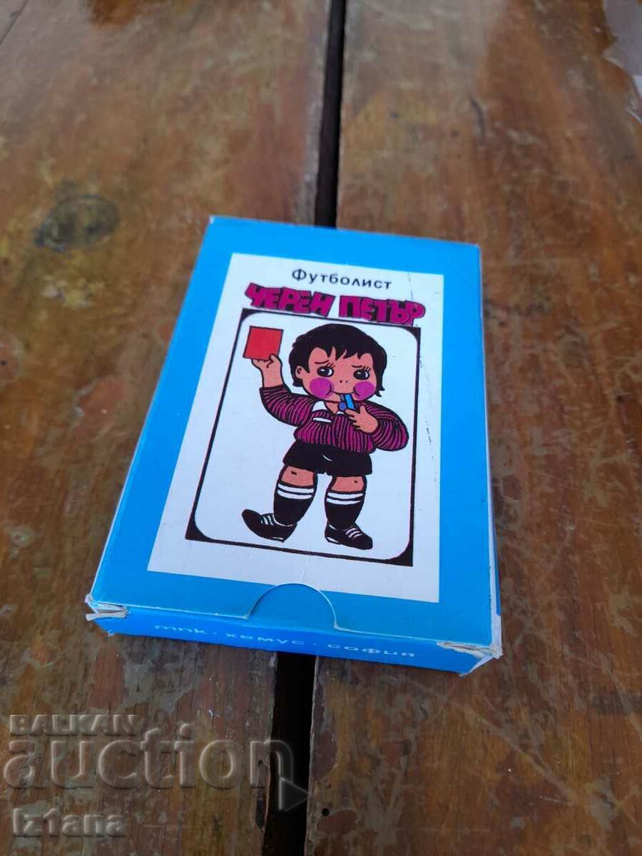 Παλιά χαρτιά Μαύρος Πήτερ Ποδοσφαιριστής Παλιά χαρτιά Μαύρος Πήτερ Ποδοσφαιριστής