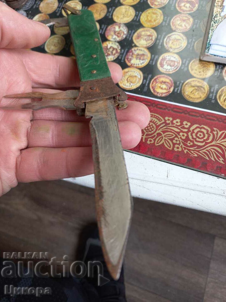 ΠΑΛΙΟ ΡΩΣΙΚΟ ΚΥΝΗΓΗΤΙΚΟ ΜΑΧΑΙΡΙ ΠΤΥΣΣΟΜΕΝΟ ΧΕΡΙ - 5 ΠΑΛΙΟ ΡΩΣΙΚΟ ΚΥΝΗΓΗΤΙΚΟ ΜΑΧΑΙΡΙ ΠΤΥΣΣΟΜΕΝΟ ΧΕΡΙ - 5