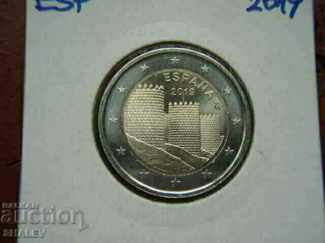 2 euro 2019 Spain "Avila" /Испания/ - Unc (2 евро) с цена € 4.89 | 9.56 лв.