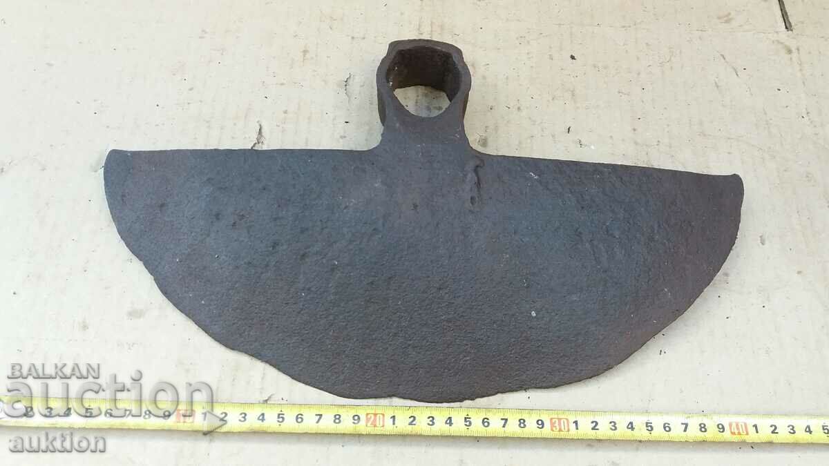 FORGED HUGE RENAISSANCE HOE, SHOVEL - 5