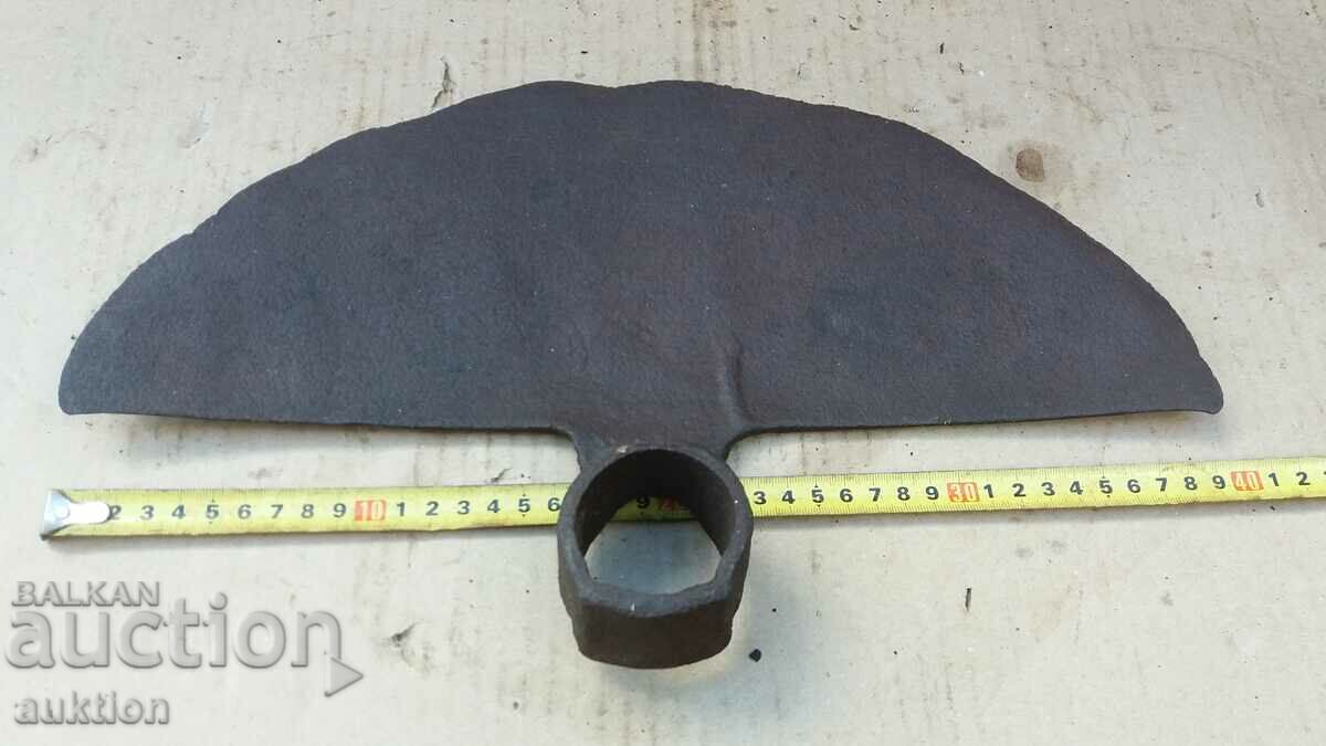 FORGED HUGE RENAISSANCE HOE, SHOVEL - 7
