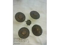 КОНСКА АМУНИЦИЯ - БРОНЗОВИ АПЛИКАЦИЙ