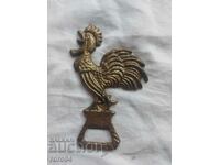 COCOȘ - DESCHIZATOR - BRONZ / ALAMA
