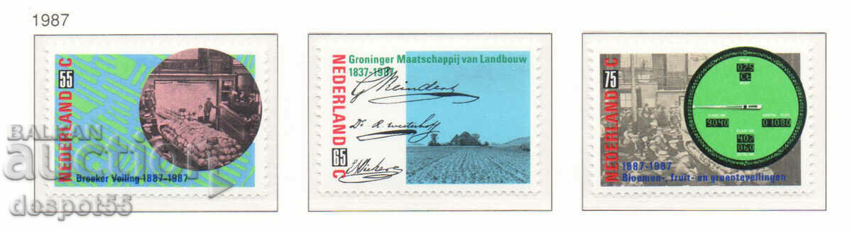 1987. Нидерландия. Селско стопанство.