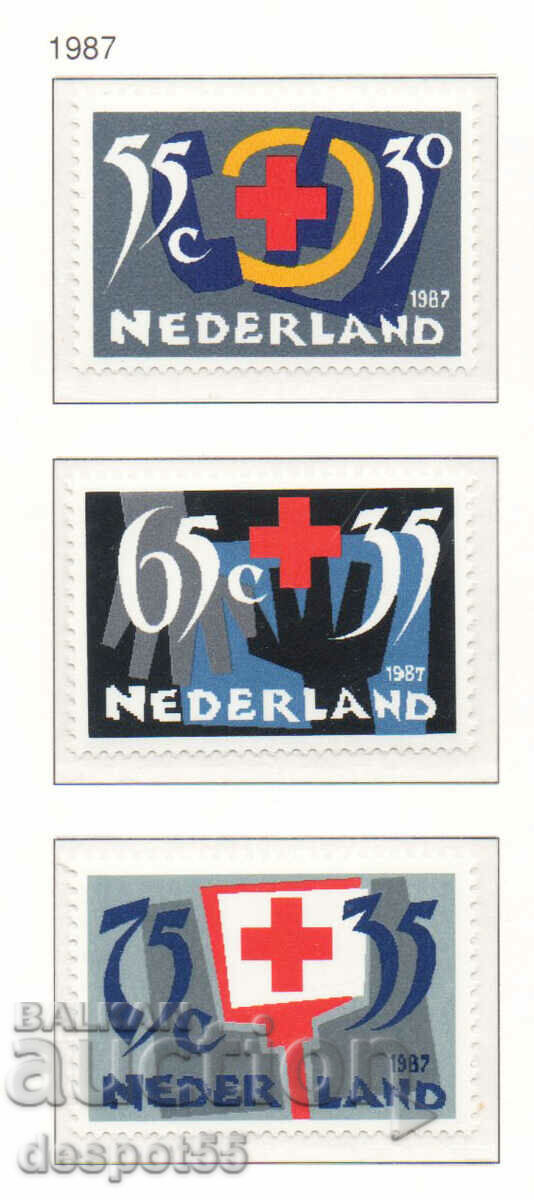 1987. Ολλανδία. Ερυθρός Σταυρός.