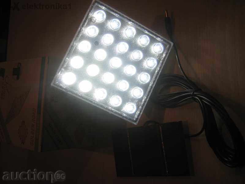 Auction Solar lamp 2 - with 25 diodes Auction Solar lamp 2 - with 25 diodes