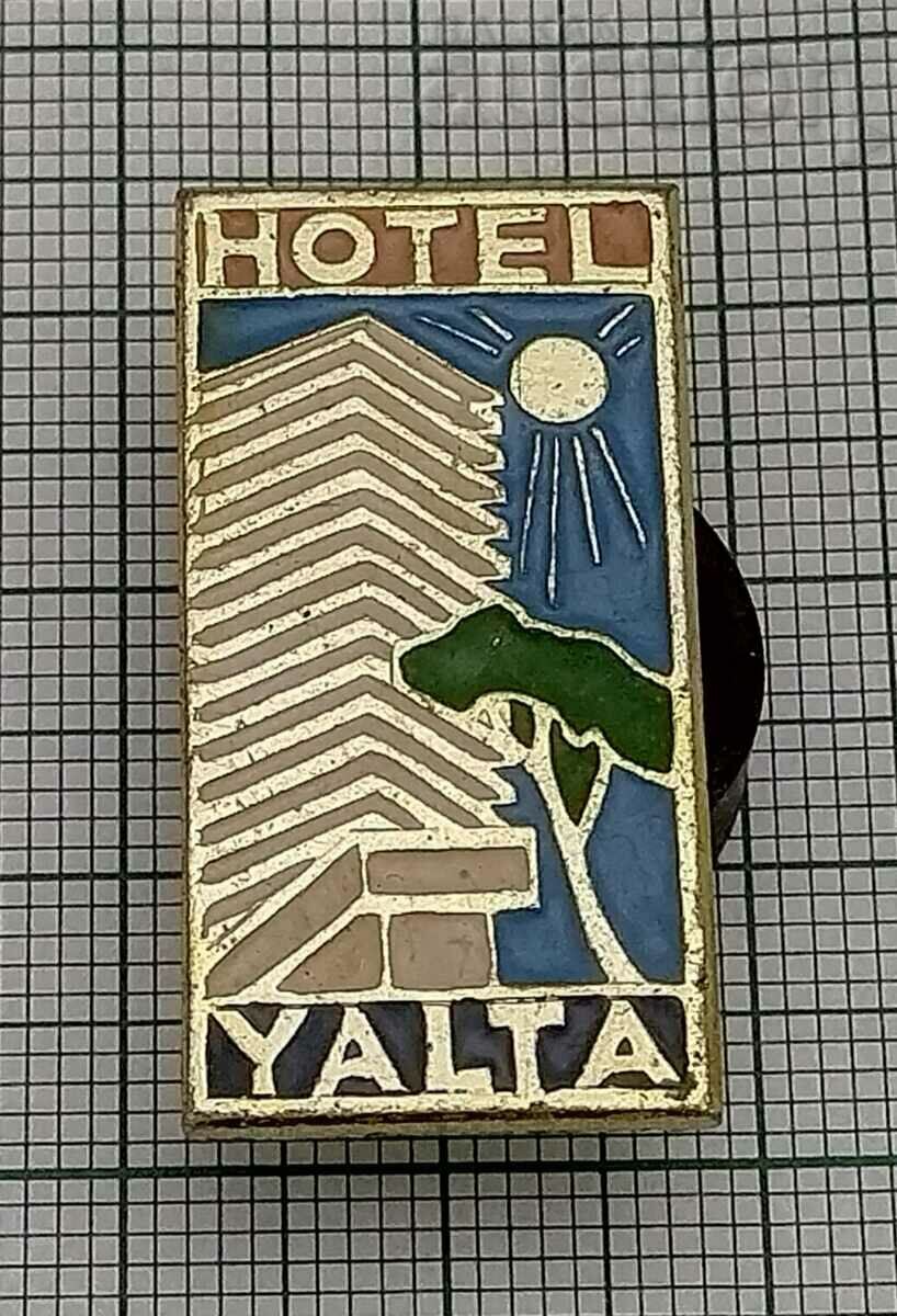 YALTA CRIMEA HOTEL "YALTA" BADGE