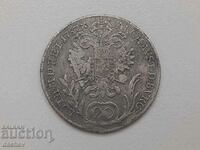 Рядка Сребърна Монета Австрия 20 кройцера Австроунгария 1787