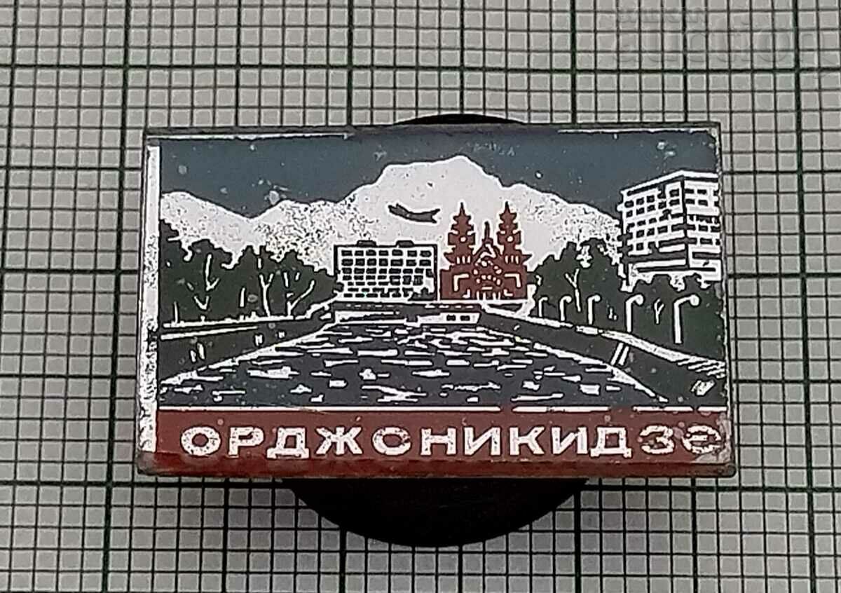 Auction ORJONIKIDZE/VLADIKAVAKAZ NORTH OSSETIA BADGE Auction ORJONIKIDZE/VLADIKAVAKAZ NORTH OSSETIA BADGE