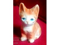 Kitten - old porcelain figurine.