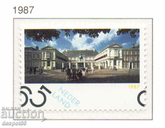 1987. The Netherlands. Nordeinde Palace.
