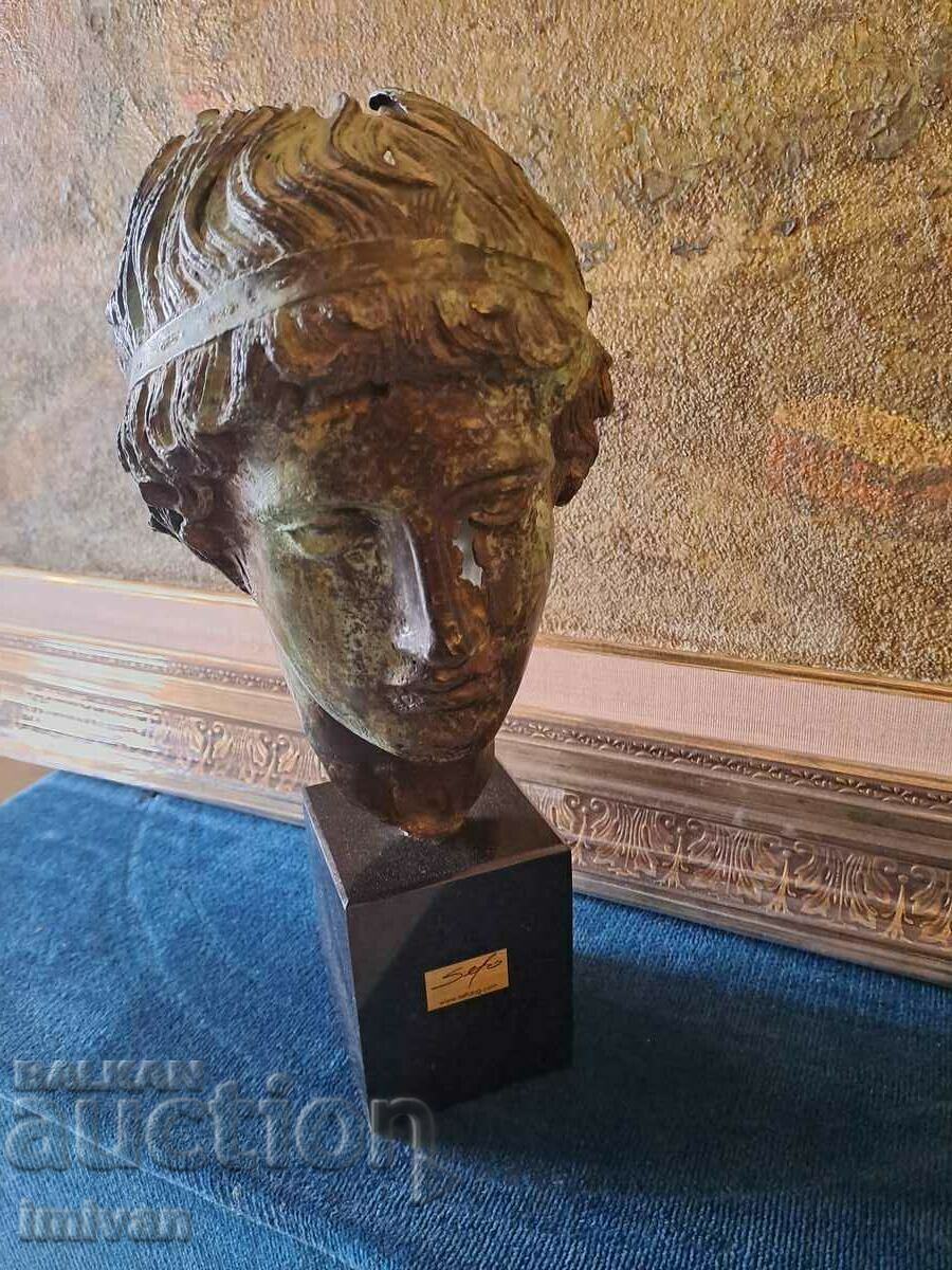 Αγαλματίδιο Ρωμαϊκό Αυτοκρατορικό Κεφάλι - Seyfetin Shekerov - Sefo με τιμή 3500.00 BGN | € 1789.52
