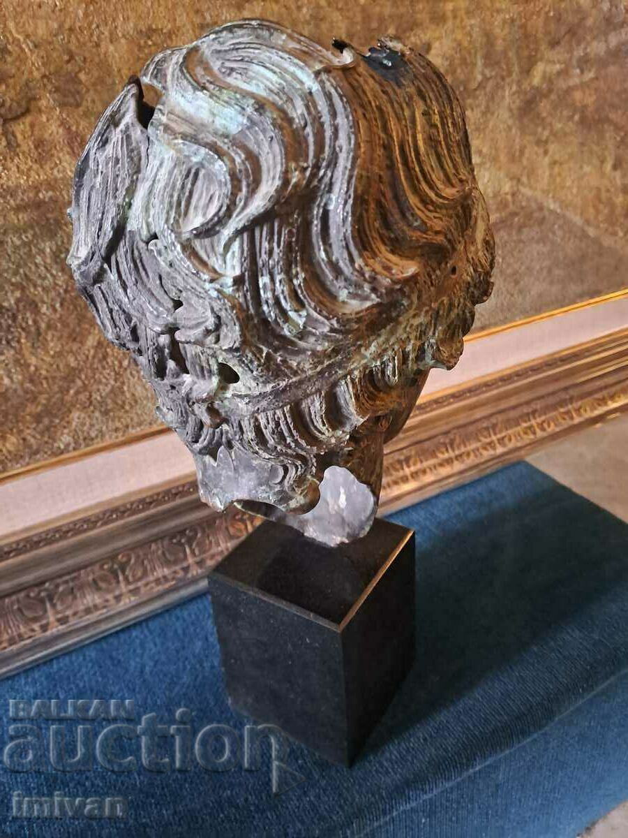 Δημοπρασία Αγαλματίδιο Ρωμαϊκό Αυτοκρατορικό Κεφάλι - Seyfetin Shekerov - Sefo