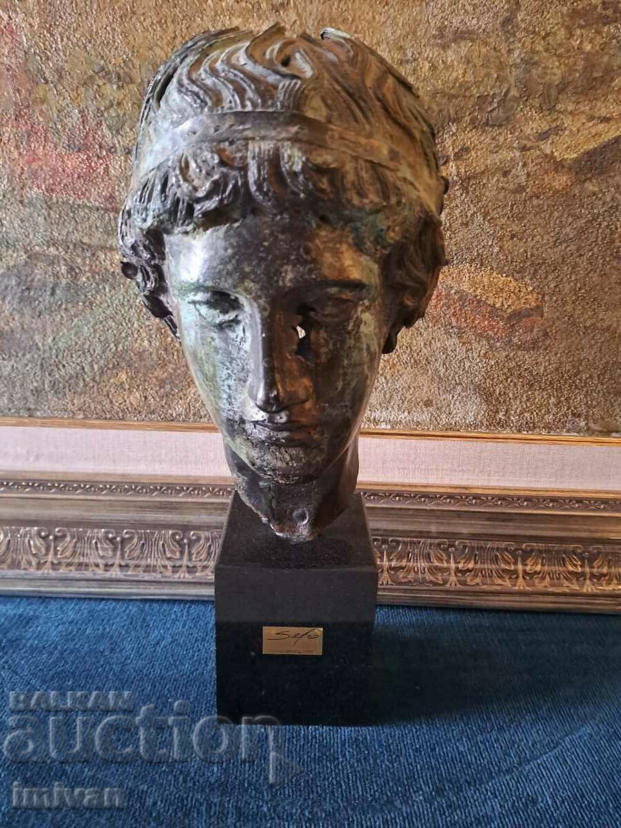 Statuette Roman Imperial Head - Seyfetin Shekerov - Sefo