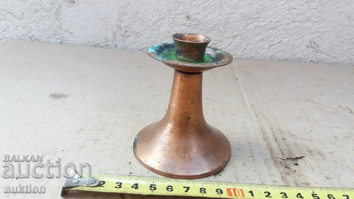 RENAISSANCE COPPER CANDLESTICK with price 8.99 BGN | € 4.60