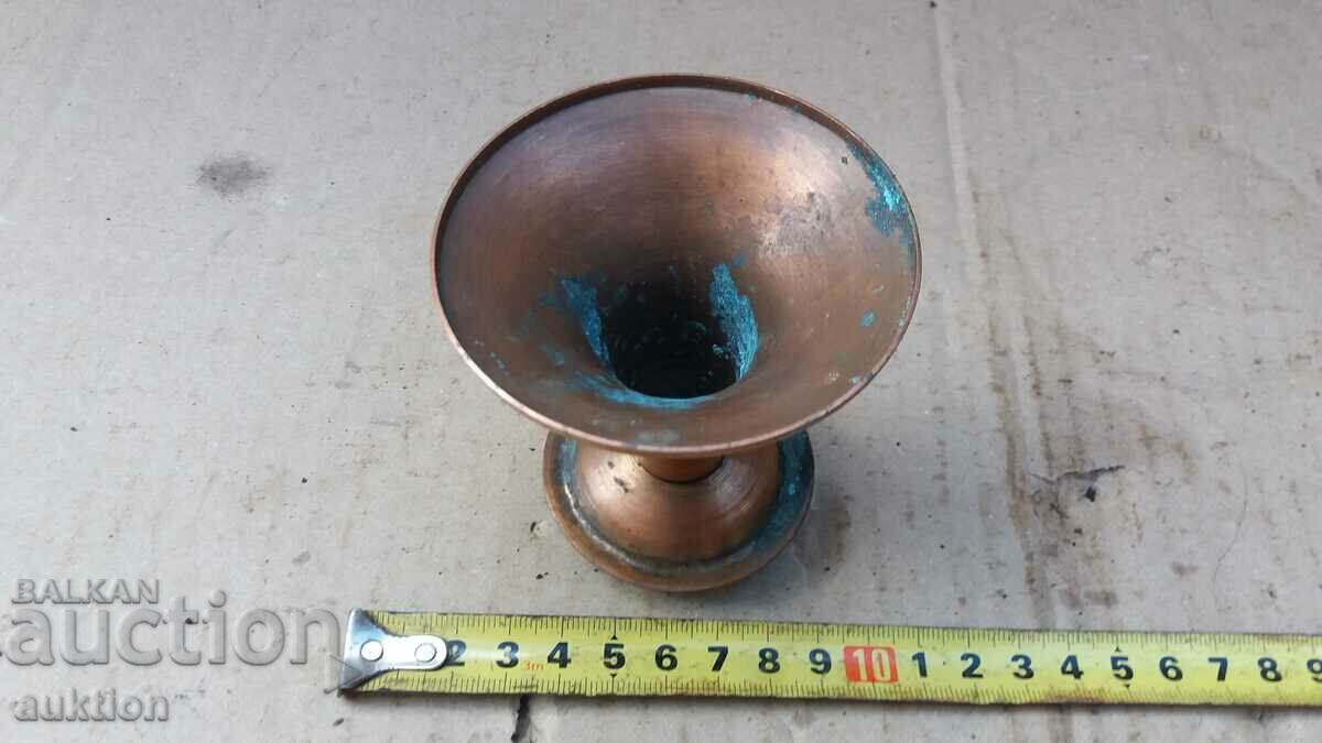 RENAISSANCE COPPER CANDLESTICK - 7