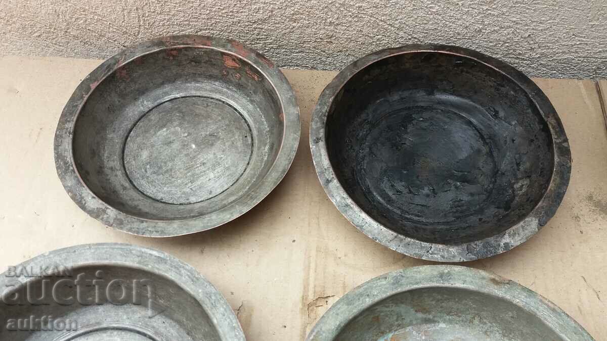 Delivery of RENAISSANCE SET OF DINING VESSELS COPPER PLATES Delivery of RENAISSANCE SET OF DINING VESSELS COPPER PLATES