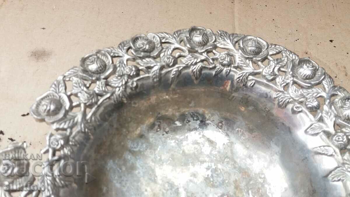 Auction OLD SILVER FRUCTIERE, TRAY Auction OLD SILVER FRUCTIERE, TRAY