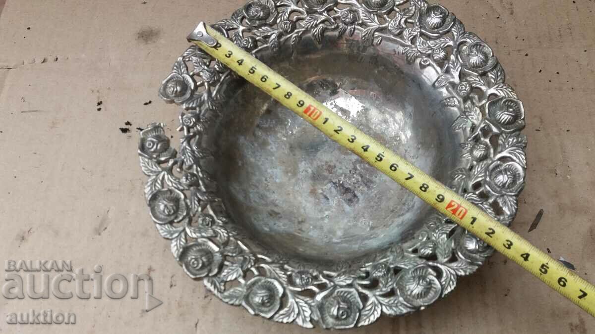 OLD SILVER FRUCTIERE, TRAY - 5 OLD SILVER FRUCTIERE, TRAY - 5