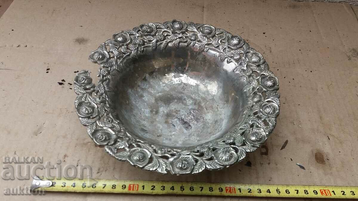 OLD SILVER FRUCTIERE, TRAY