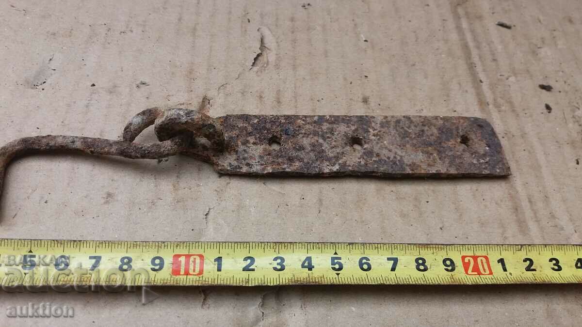 OLD FORGED DOOR LOCK - 5 OLD FORGED DOOR LOCK - 5