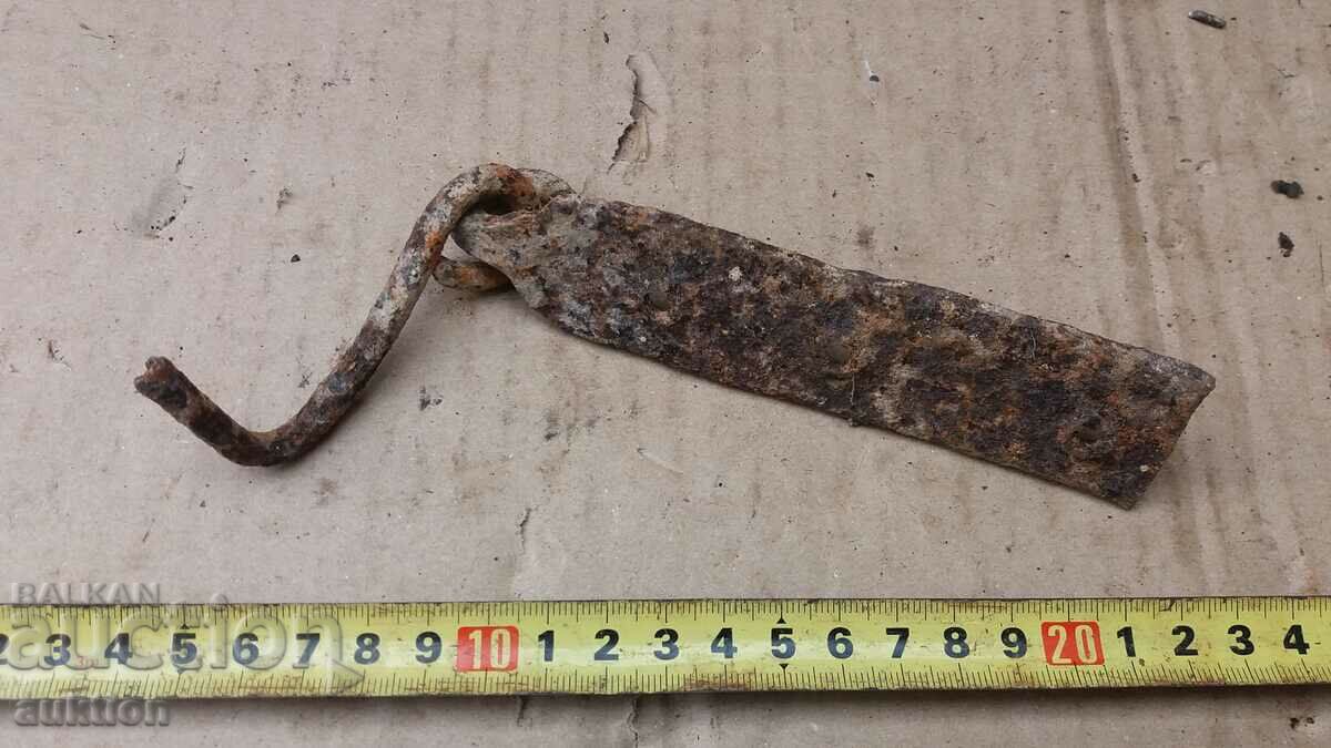 OLD FORGED DOOR LOCK - 6 OLD FORGED DOOR LOCK - 6