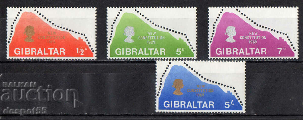 1969. Gibraltar. A new constitution.