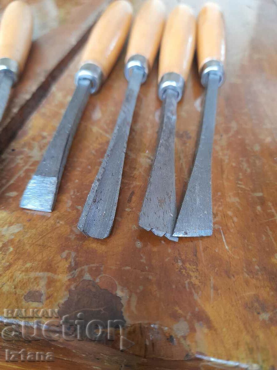 Old wood chisels - 5