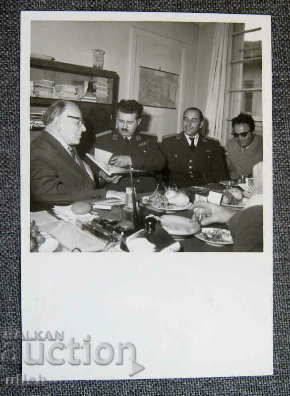 1959 Konstantin Paustovski in Bulgaria press photo photo