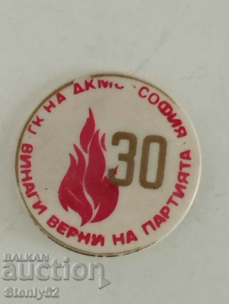 Komsomol Social badge