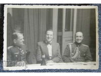 Царство България офицери фрицове ВСВ фото снимка