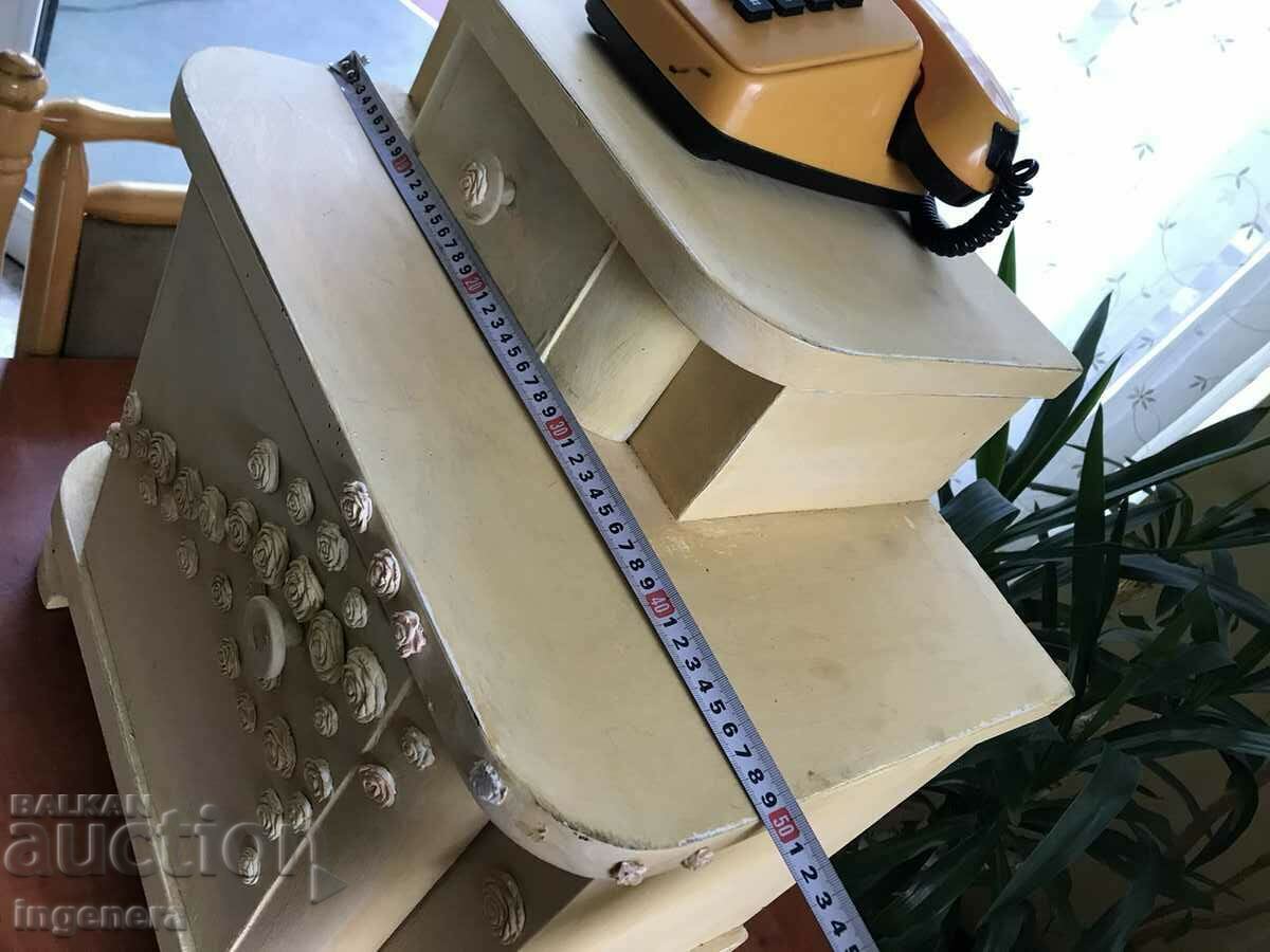 NOPTIERĂ RETRO ANII 60 DIN LEMN - 5